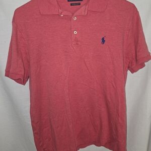 Polo by Ralph Lauren Men's Coral Polo Shirt